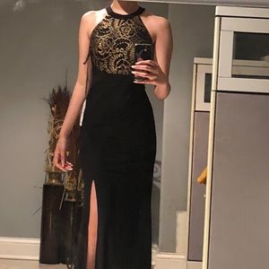 Black prom dress
